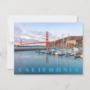 Golden Gate California Postcard