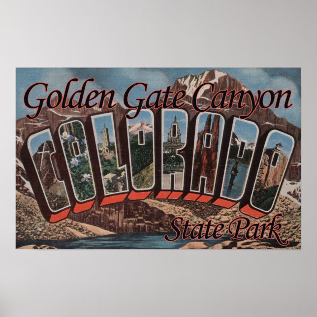 Golden Gate Canyon State Park, Colorado Poster (Front)