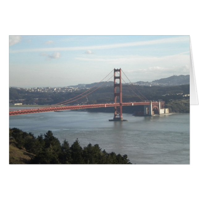 Golden Gate Card (Front Horizontal)