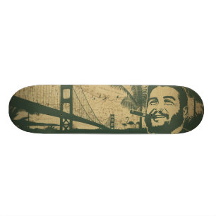 Golden Gate Che Guevara Skateboard