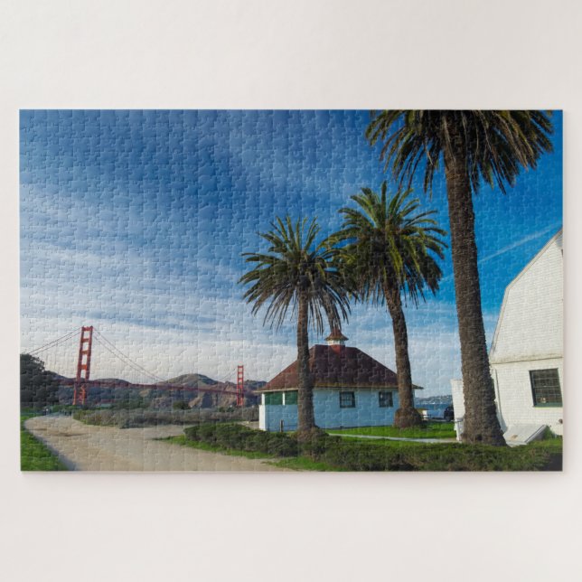 Golden Gate from Crissy Field, San Francisco Jigsaw Puzzle (Horizontal)