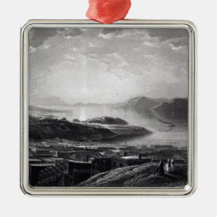 Golden Gate, from Telegraph Hill Metal Tree Decoration