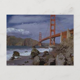 Golden Gate from the Pacific Postcard