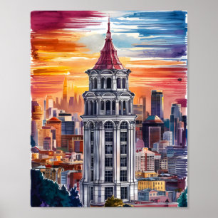 Golden Gate Glory Poster