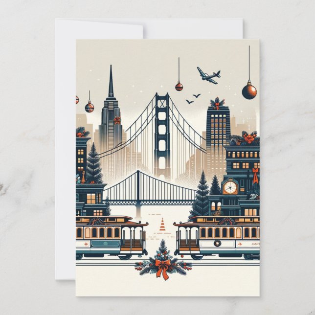 Golden Gate Holiday Magic San Francisco Christmas (Front)