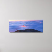 Golden Gate In Fog