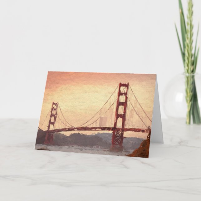 Golden Gate Inspiration Card (Front)