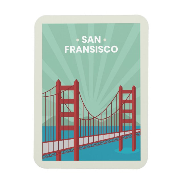 Golden Gate Magnet (Vertical)