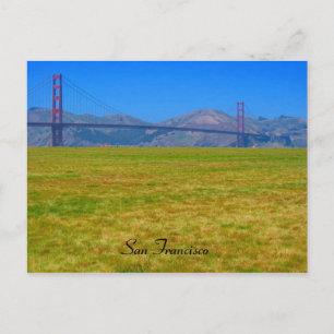 golden gate park postcard