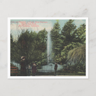 Golden Gate Park, San Francisco Haight Street 1912 Postcard