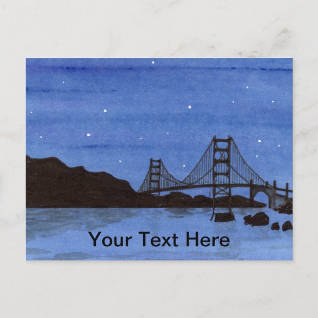 Golden Gate Postcard (Front)