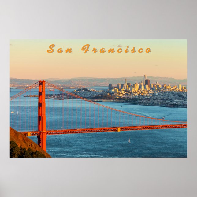 Golden Gate San Francisco Poster (Front)