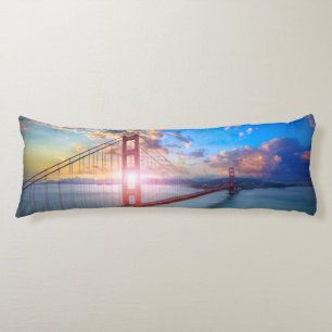 Golden Gate Sunrise Body Cushion