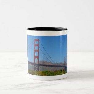 golden gate Two-Tone coffee mug