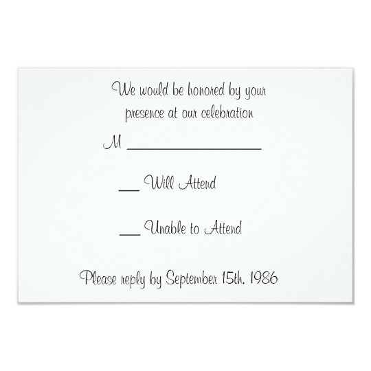 Golden Gate with Orange Flowers Wedding RSVP Cards