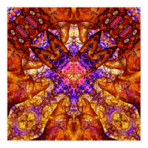 Golden Gateway Experiment 19 (12 by 12) Art Print