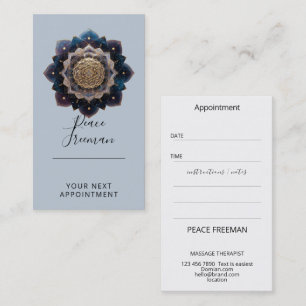 Golden Gateway   Sunset Meditation Business Card
