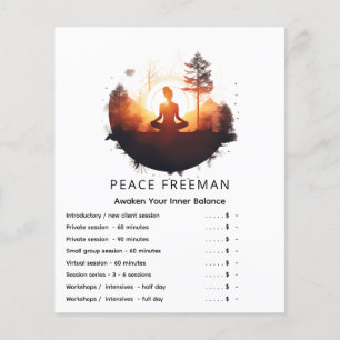 Golden Gateway   Sunset Meditation Flyer