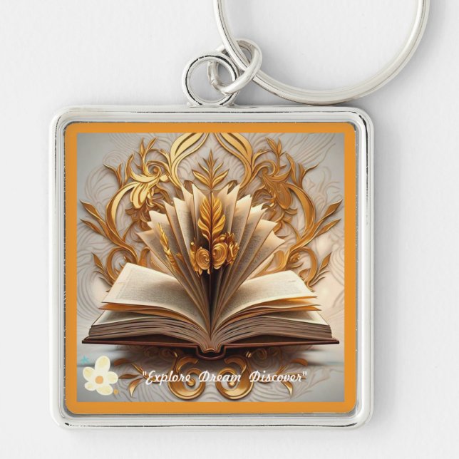 "Golden Gateways" Key Ring (Front)