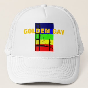 Golden Gay - Golden Gate Trucker Hat
