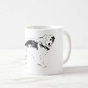 Golden Gaze in Autumn Light Coffee Mug
