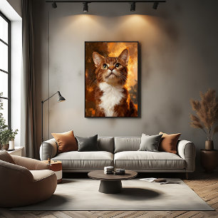 Golden Gaze Poster
