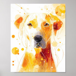 Golden Gaze Poster