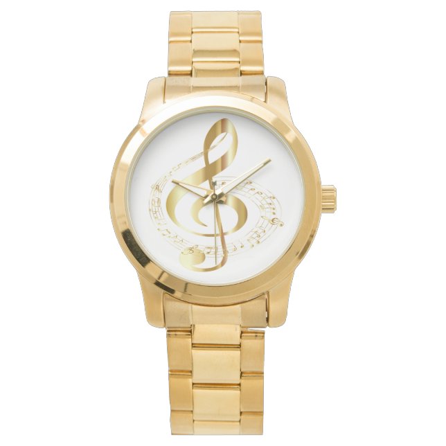 Golden Gclef Men's Watch (Front)