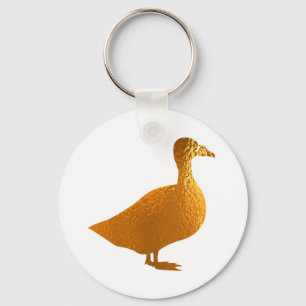 Golden Geese Key Ring