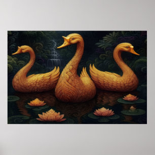 Golden Geese  Poster