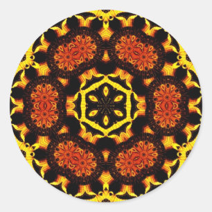 Golden Geometrica Sticker