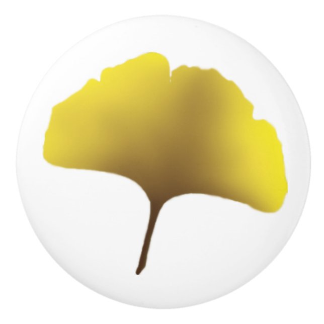 Golden Ginko knob (Front)