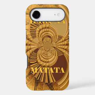 Golden Giraffe Art Print