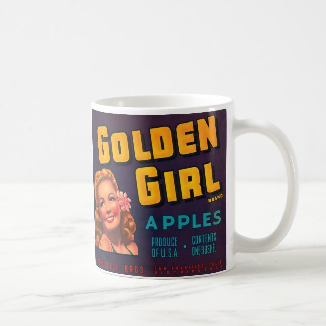 Golden Girl Apples Coffee Mug (Right)