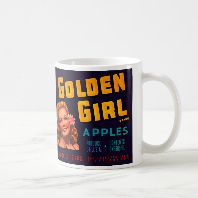 Golden Girl Apples Coffee Mug (Right)