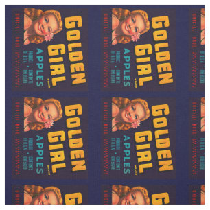 Golden Girl Apples Fabric