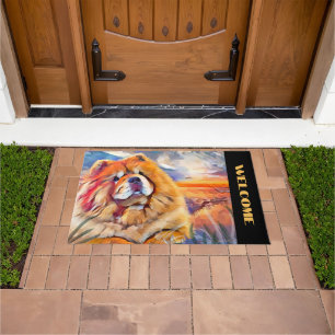 GOLDEN GIRL chow Door Mat 3 sizes