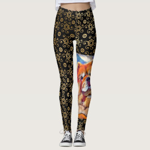 GOLDEN GIRL custom for Joanne Leggings