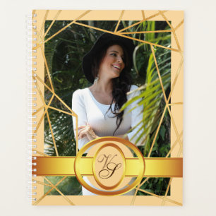 Golden  Girl Fashion Modern Elegant Vintage #2 Planner