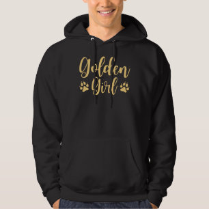 Golden Girl Golden Retriever Hoodie