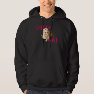 Golden Girl Golden Retriever Hoodie