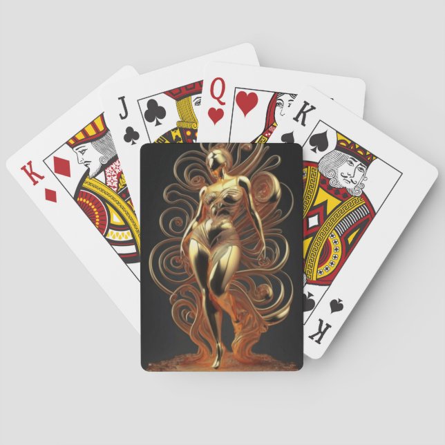 Golden Girl Playing Cards (Special Editions) (Back)