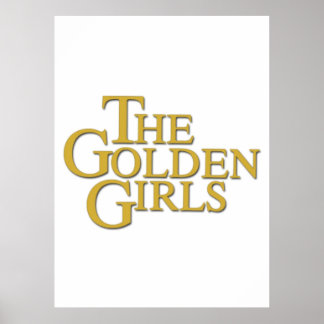 Golden Girls Logo Poster