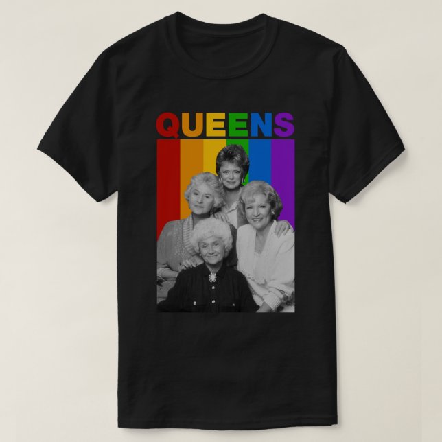 Golden Girls Queens  T-Shirt (Design Front)