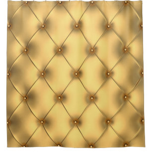 Golden Glamour: Luxurious Interior Decor. Shower Curtain