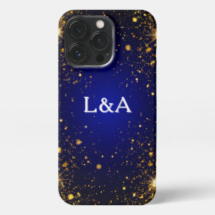 Golden Glitter and Sparkles iPhone 13 Pro Case