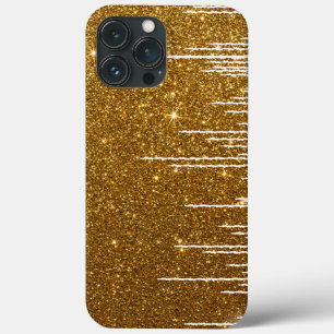 Golden Glitter Custom Name  Case-Mate iPhone Case