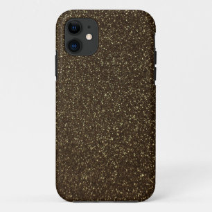 Golden Glitter Effect iPhone 11 Case