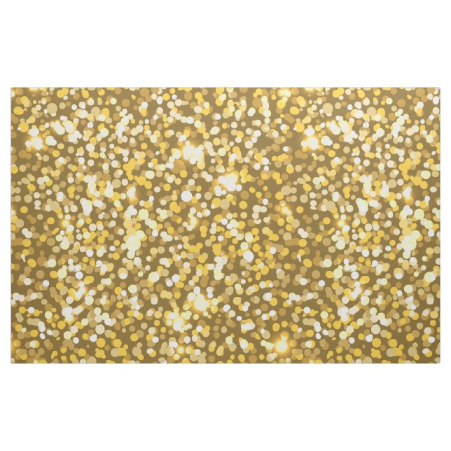 Golden glitter fabric (Fat Quarter)