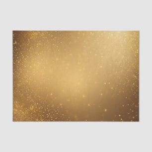 Golden Glitter Texture Tissue Paper